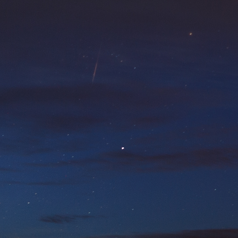 Viimehetken Perseidin lähitarkastus